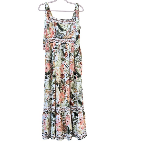Joie Dresses & Skirts - Joie Women’s Floral Multicolor Sleeveless Maxi Dress‎ Size 6 Summer Parties